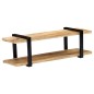 vidaXL Mueble para la TV de madera maciza de mango 130x40x40 cm