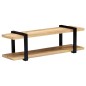 vidaXL Mueble para la TV de madera maciza de mango 130x40x40 cm