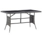 vidaXL Set comedor jardín 7 pzas ratán sintético gris antracita y gris vidaXL Set comedor jardín 7 pzas ratán sintético gris antracita y gris
