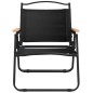 vidaXL Sillas de camping 2 uds tela Oxford negro 54x43x59 cm vidaXL Sillas de camping 2 uds tela Oxford negro 54x43x59 cm