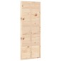 vidaXL Puerta de granero madera maciza pino 80x1,8x214 cm vidaXL Puerta de granero madera maciza pino 80x1,8x214 cm