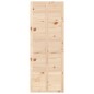 vidaXL Puerta de granero madera maciza pino 80x1,8x214 cm vidaXL Puerta de granero madera maciza pino 80x1,8x214 cm