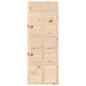 vidaXL Puerta de granero madera maciza pino 80x1,8x214 cm vidaXL Puerta de granero madera maciza pino 80x1,8x214 cm