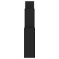 vidaXL Estante cubo de pared madera contrachapada negro 80x15x78,5 cm vidaXL Estante cubo de pared madera contrachapada negro 80x15x78,5 cm