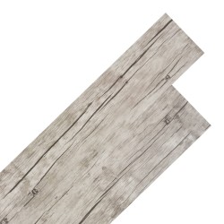 vidaXL Lamas para suelo de PVC autoadhesivas 5,02 m² 2 mm roble 