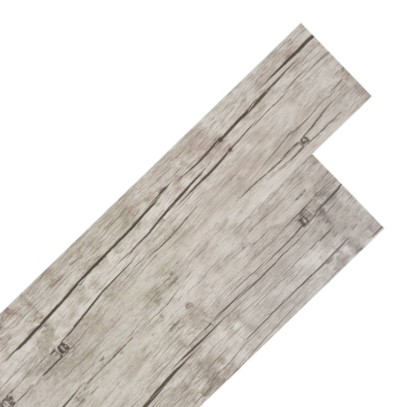 vidaXL Lamas para suelo de PVC autoadhesivas 5,02 m² 2 mm roble vidaXL Lamas para suelo de PVC autoadhesivas 5,02 m² 2 mm roble
