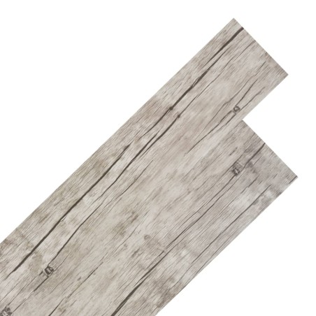 vidaXL Lamas para suelo de PVC autoadhesivas 5,02 m² 2 mm roble 