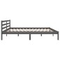 vidaXL Estructura de cama madera maciza de pino gris 200x200 cm vidaXL Estructura de cama madera maciza de pino gris 200x200 cm