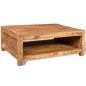 vidaXL Mesa de centro de madera de mango maciza vidaXL Mesa de centro de madera de mango maciza