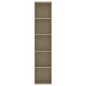 vidaXL Estantería madera contrachapada color roble 40x30x189 cm vidaXL Estantería madera contrachapada color roble 40x30x189 cm