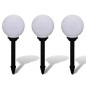 vidaXL Lámparas de camino de jardín 3 uds LED 20 cm con pincho vidaXL Lámparas de camino de jardín 3 uds LED 20 cm con pincho