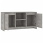 vidaXL Mueble de TV madera contrachapada gris hormigón 102x37,5x52,5cm