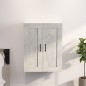 vidaXL Armario colgante de pared gris hormigón 69,5x32,5x90 cm vidaXL Armario colgante de pared gris hormigón 69,5x32,5x90 cm