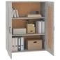 vidaXL Armario colgante de pared gris hormigón 69,5x32,5x90 cm vidaXL Armario colgante de pared gris hormigón 69,5x32,5x90 cm