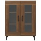 vidaXL Aparador de madera de ingeniería marrón roble 69,5x34x90 cm vidaXL Aparador de madera de ingeniería marrón roble 69,5x34x90 cm