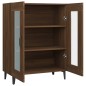 vidaXL Aparador de madera de ingeniería marrón roble 69,5x34x90 cm vidaXL Aparador de madera de ingeniería marrón roble 69,5x34x90 cm