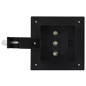 vidaXL Lámparas solares de exterior LED cuadradas 6 uds 12 cm negro vidaXL Lámparas solares de exterior LED cuadradas 6 uds 12 cm negro