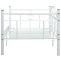 vidaXL Estructura de cama de metal blanco 90x200 cm vidaXL Estructura de cama de metal blanco 90x200 cm