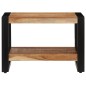 vidaXL Mesa de centro de madera maciza de acacia 60x60x40 cm