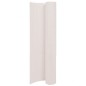 vidaXL Valla de jardín de doble cara blanca 110x500 cm vidaXL Valla de jardín de doble cara blanca 110x500 cm