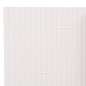 vidaXL Valla de jardín de doble cara blanca 110x500 cm vidaXL Valla de jardín de doble cara blanca 110x500 cm