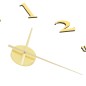 vidaXL Reloj 3D de pared con diseño moderno 100 cm XXL dorado vidaXL Reloj 3D de pared con diseño moderno 100 cm XXL dorado