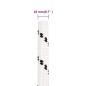 vidaXL Cuerda de trabajo poliéster blanco 18 mm 50 m vidaXL Cuerda de trabajo poliéster blanco 18 mm 50 m