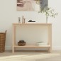 vidaXL Mesa consola madera maciza de pino 110x40x80 cm vidaXL Mesa consola madera maciza de pino 110x40x80 cm
