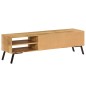 vidaXL Mueble de TV madera maciza de mango 140x30x40 cm vidaXL Mueble de TV madera maciza de mango 140x30x40 cm