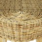 vidaXL Banco de recibidor 110x35x45 cm ratán natural vidaXL Banco de recibidor 110x35x45 cm ratán natural