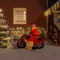 vidaXL Papá Noel inflable de Navidad con luces LED 156 cm vidaXL Papá Noel inflable de Navidad con luces LED 156 cm