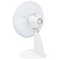vidaXL Ventilador de sobremesa 3 velocidades blanco 30 cm 40 W vidaXL Ventilador de sobremesa 3 velocidades blanco 30 cm 40 W