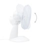 vidaXL Ventilador de sobremesa 3 velocidades blanco 30 cm 40 W vidaXL Ventilador de sobremesa 3 velocidades blanco 30 cm 40 W