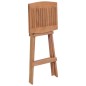 vidaXL Taburetes plegables de cocina 2 unidades madera de teca maciza vidaXL Taburetes plegables de cocina 2 unidades madera de teca maciza