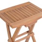 vidaXL Taburetes plegables de cocina 2 unidades madera de teca maciza vidaXL Taburetes plegables de cocina 2 unidades madera de teca maciza