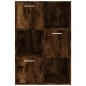 vidaXL Mueble de almacenaje roble ahumado 60x29,5x90 cm vidaXL Mueble de almacenaje roble ahumado 60x29,5x90 cm
