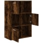vidaXL Mueble de almacenaje roble ahumado 60x29,5x90 cm vidaXL Mueble de almacenaje roble ahumado 60x29,5x90 cm