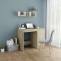 vidaXL Escritorio madera contrachapada color roble Sonoma 100x50x76 cm vidaXL Escritorio madera contrachapada color roble Sonoma 100x50x76 cm