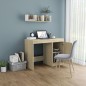 vidaXL Escritorio madera contrachapada color roble Sonoma 100x50x76 cm vidaXL Escritorio madera contrachapada color roble Sonoma 100x50x76 cm