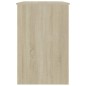 vidaXL Escritorio madera contrachapada color roble Sonoma 100x50x76 cm vidaXL Escritorio madera contrachapada color roble Sonoma 100x50x76 cm