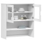 vidaXL Aparador superior MOLDE madera maciza pino blanco 90x35x100 cm vidaXL Aparador superior MOLDE madera maciza pino blanco 90x35x100 cm