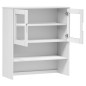 vidaXL Aparador superior MOLDE madera maciza pino blanco 90x35x100 cm vidaXL Aparador superior MOLDE madera maciza pino blanco 90x35x100 cm