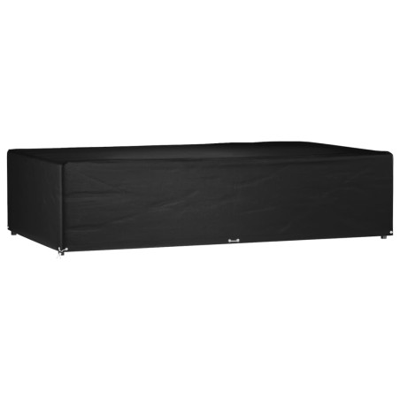 vidaXL Funda para muebles jardín 12 ojales rectangular 315x180x75 cm