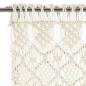 vidaXL Cortina de macramé algodón 140x240 cm vidaXL Cortina de macramé algodón 140x240 cm