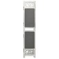 vidaXL Biombo divisor de 6 paneles de tela gris 210x165 cm vidaXL Biombo divisor de 6 paneles de tela gris 210x165 cm