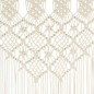 vidaXL Cortina de macramé algodón 140x240 cm vidaXL Cortina de macramé algodón 140x240 cm
