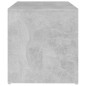vidaXL Mesa auxiliar de madera contrachapada gris hormigón 59x36x38 cm vidaXL Mesa auxiliar de madera contrachapada gris hormigón 59x36x38 cm