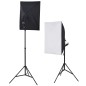 vidaXL Kit de iluminación de estudio de fotografía
