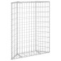 vidaXL Arriate de gaviones de trapecio acero galvanizado 80x20x100 cm vidaXL Arriate de gaviones de trapecio acero galvanizado 80x20x100 cm