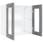 vidaXL Armario colgante madera contrachapada gris Sonoma 60x31x60 cm